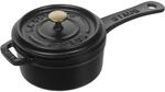 Staub Specialities Stieltopf 10 cm, Gusseisen, Schwarz
