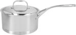 Demeyere Atlantis 7 Stieltopf mit Deckel 20 cm, 18/10 Edelstahl, Silber