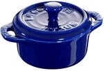 Staub Ceramique Mini Cocotte 10 cm, rund, Dunkelblau, Keramik