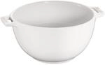 Staub Ceramique Salatsch&uuml;ssel 18 cm, rund, Wei&szlig;, Keramik