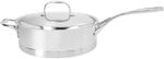 Demeyere Atlantis 7 Stieltopf mit Deckel, niedrig 28 cm, 18/10 Edelstahl