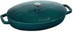 Staub Specialities Ofenform Fisch 33 cm, oval, La-Mer, Gusseisen
