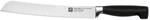 ZWILLING VIER STERNE Brotmesser 23 cm, Invertierte Welle