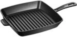Staub Grill Pans American Grill 26 cm, Gusseisen, Schwarz