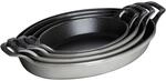 Staub Specialities Ofenform 24 cm, oval, Graphit-Grau, Gusseisen