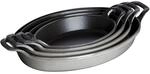 Staub Specialities Ofenform 21 cm, oval, Graphit-Grau, Gusseisen