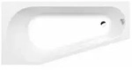 Raumspar Badewanne PROJEKTA 160x80x44cm, links, weiss