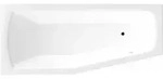 Raumspar Badewanne 170x70x39cm , MINOU, links, weiss