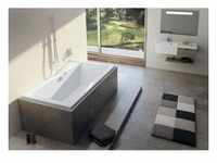 Riho Lusso 170x75cm, rechteckige Badewanne, glänzende Oberfläche