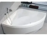 Riho Neo 140x140cm, Eckbadewanne, gl&auml;nzende Oberfl&auml;che