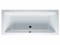 Riho Lusso 190x80cm, rechteckige Badewanne, glänzende Oberfläche