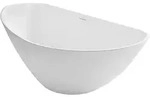 Riho Granada 190x90cm, freistehende Badewanne aus Solid Surface, linke Version
