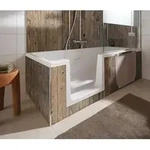HSK DuschWANNE Dobla 170x75cm, Badewanne mit T&uuml;r