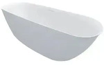 Riho Bilo 165x77cm, freistehende Badewanne aus Solid Surface