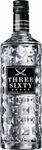 Three Sixty Vodka 37.5% 1L