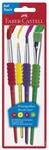 Faber Castell Faber-Castell, Pinsel 4er Set mit Softgriffst&uuml;ck BK dd65862dd4c88339
