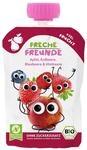 Freche Freunde Bio Quetschie Apfel, Erdbeere, Kirsche, Blaubeere & Himbeere 100g