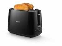 Philips Toaster - 2 slice, wide slot, Black HD2581/90