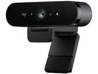 Logitech BRIO 4K Webcam mit 3840 x 2160 4K UHD, 16 MP, 60 fps, 90° & Zertifizierung