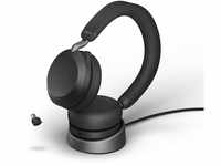 Jabra Evolve2 75 Schnurloses Stereo-Headset für UC mit Desk Stand, Bluetooth,