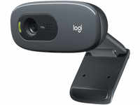 Logitech C270 Webcam, 1280 x 720 HD-Ready, 0,9 MP, 30 fps, 55° 960-001063