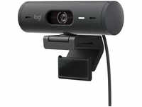 Logitech BRIO 500 Webcam, 1920 x 1080 Full HD, 4 MP, 30 fps, 90° 960-001422