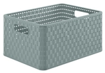 Rotho Kunststoff AG Rotho COUNTRY Korb, 18 Liter, Aufbewahrungskorb, Ma&szlig;e: 368 x 278