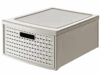 Rotho Kunststoff AG Rotho COUNTRY Schubladenbox, 19,2 Liter, Aufbewahrungsbox,...