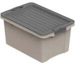 Rotho Kunststoff AG Rotho COMPACT A5 Stapelbox, 4,5 Liter, Aufbewahrungsbox in