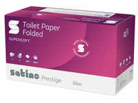WEPA Professional GmbH Satino Prestige Toilettenpapier, V-Falz, 2-lagig,
