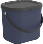 Rotho Kunststoff AG Rotho ALBULA Aufbewahrungssystem 6 Liter, grauer Deckel,