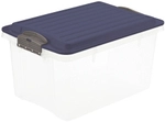 Rotho Kunststoff AG Rotho COMPACT A5 Stapelbox, 4,5 Liter transparent,