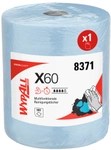 FamPro Tissue Germany GmbH WYPALL* X60 Wischt&uuml;cher, perforiert, gepr&auml;gt, hellblau,