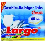 Weco GmbH LARGO Geschirr-Reiniger Tabs Classic, Faltschachtel wiederverschlie&szlig;bar, 1