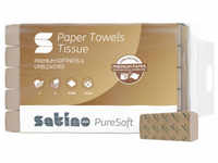 WEPA Professional GmbH Satino PureSoft Handtuchpapier, V-Falz, 24 x 23 cm, PT3,