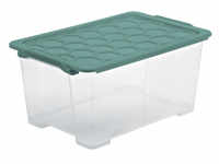 Rotho Kunststoff AG Rotho EVO SAFE Box mit Deckel, mistletoe green, Kunststoffbox aus