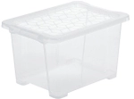 Rotho Kunststoff AG Rotho EVO EASY Box, Aufbewahrungsbox f&uuml;r eine platzsparende