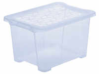 Rotho Kunststoff AG Rotho EVO EASY Aufbewahrungsbox mit Deckel, horizon blue,