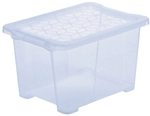 Rotho Kunststoff AG Rotho EVO EASY Aufbewahrungsbox mit Deckel, horizon blue,