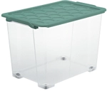 Rotho Kunststoff AG Rotho EVO SAFE Box, mit R&auml;dern, 65 Liter, Aufbewahrungsbox f&uuml;r