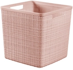 Keter Germany GmbH CURVER JUTE RECYCLING Aufbewahrungskorb Cube, 17 Liter,