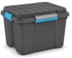 Keter Germany GmbH KIS Scuba Aufbewahrungsbox M, 45 Liter, verschlie&szlig;bare Box,