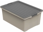 Rotho Kunststoff AG Rotho COMPACT A3 Stapelbox, 38 Liter, Aufbewahrungsbox mit
