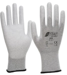 AS-Arbeitsschutz GmbH NITRAS ESD-Handschuhe, Nylon-Carbon-Handschuhe,