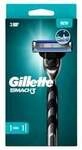 Procter & Gamble Service GmbH Gillette Mach3 Rasierapparat, mit 1 Ersatzklinge,