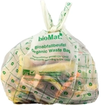 Naturabiomat GmbH BIOMAT&reg; Bioabfallbeutel mit Henkel, 10 Liter, Bioabfallbeutel
