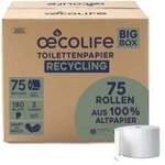 Fripa Markenvertriebs GmbH Fripa oecolife Recycling-Toilettenpapier, 3-lagig,...
