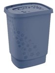 Rotho Kunststoff AG Rotho FLOWERS W&auml;schesammler, 55 Liter, Ma&szlig;e: 447 x 347 x 605 mm