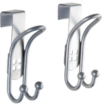 Wenko-Wenselaar GmbH & Co. KG WENKO Lochdesign T&uuml;rhaken, Zum Aufh&auml;ngen von Kleidung