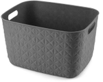Keter Germany GmbH CURVER SOFTEX Aufbewahrungskorb L, 19 Liter, Platzsparender